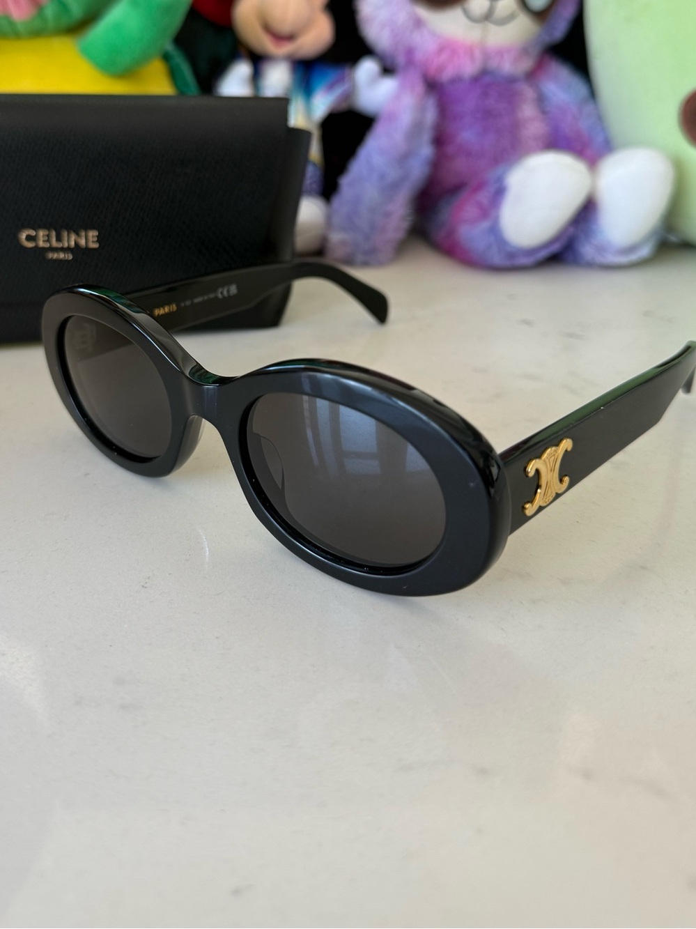 Celine TRIOMPHE Oval Frame Sunglasses - Picture 2 of 5